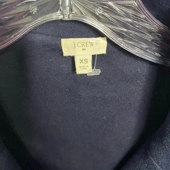 J. Crew Navy Blue Cotton Casual Blazer - Picture 6 of 6